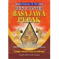 Image of Buku Pinter Basa Jawa Pepak