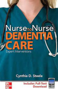 Image of NURSE TO NURSE DEMENTIA CARE