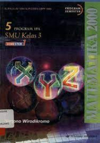 Image of MATEMATIKA 2000 UNTUK SMU JILID 5