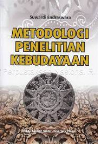 Image of Metodologi Penelitian Kebudayaan