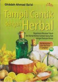 Image of Tampil Cantik Dengan Herbal