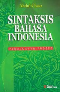 Image of Sintaksis Bahasa Indonesia